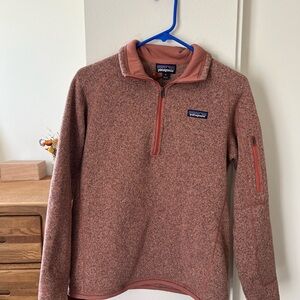 Patagonia quarter zip fleece pullover